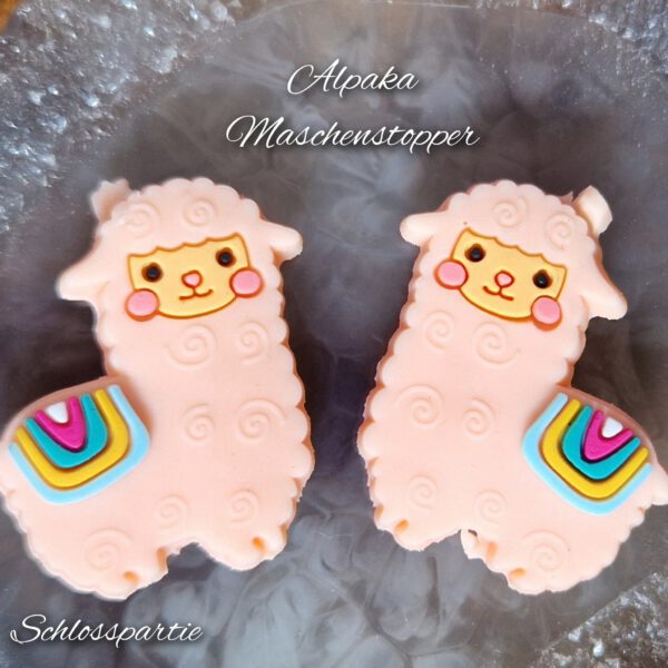 SCHÄFCHEN, HERZ, BLUME, MOPS Maschenstopper – Bild 4