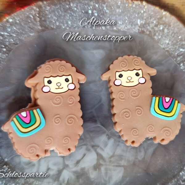 SCHÄFCHEN, HERZ, BLUME, MOPS Maschenstopper – Bild 6