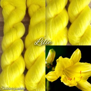 THE FINEST Merino Seide 100g/ 800m (Lilie)