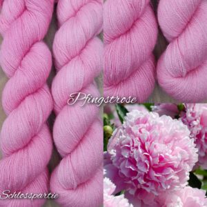 THE FINEST Merino Seide 100g/ 800m (Pfingstrose)