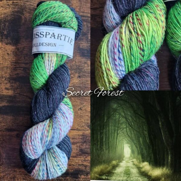 ZEBRA Schurwolle 420m/ 100g (Secret Forest)