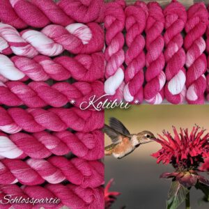 PRINCESS Schurwolle (Merino) Baumwolle Seide 800m/ 100g (Kolibri)