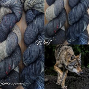 THE ROYALS Tweed Schurwolle 420m/ 100g (Wolf)