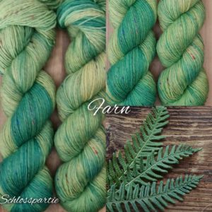 THE ROYALS Tweed Schurwolle 420m/ 100g (Farn)