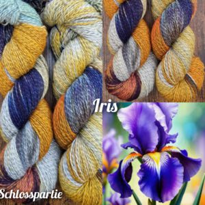 DIAMONDS FOREVER! Schurwolle 420m/ 100g (Iris)